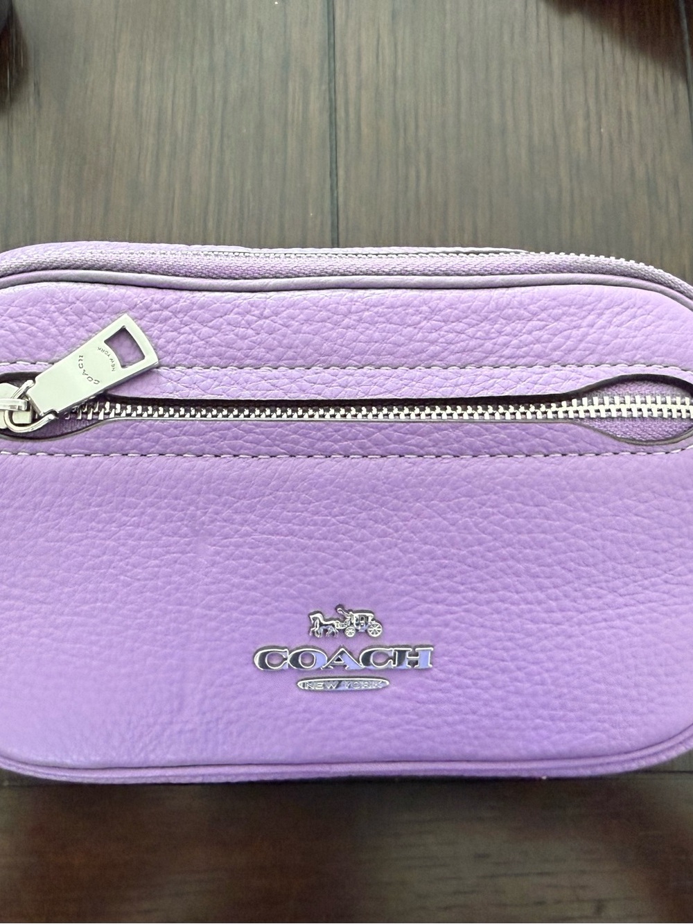 Coach Lavender Leather Belt Bag (small) - Picture 2 of 7
